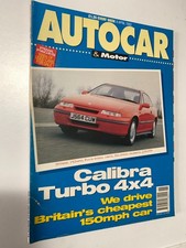 AUTOCAR Magazine 8/04/1992