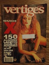 Vertiges & X Mag Pulsions, Star, sexy, charme, people, Zara Whites, 1992