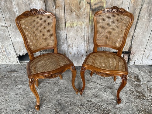 Paire chaise ancienne style - chaise,