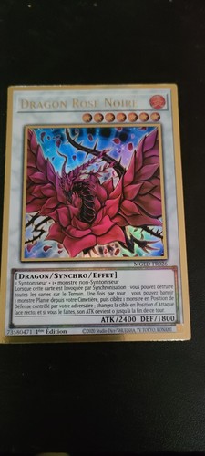 Dragon rose noire gold rare - noire,