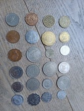 35 Foire A 15 Euros lot de pièces de monnaie Etrangeres Lot 35