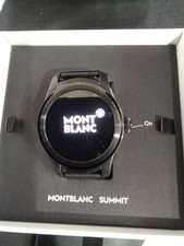 Montre connectée MONTBLANC montre-bracelet Digital Summit noire avec boîte ac...