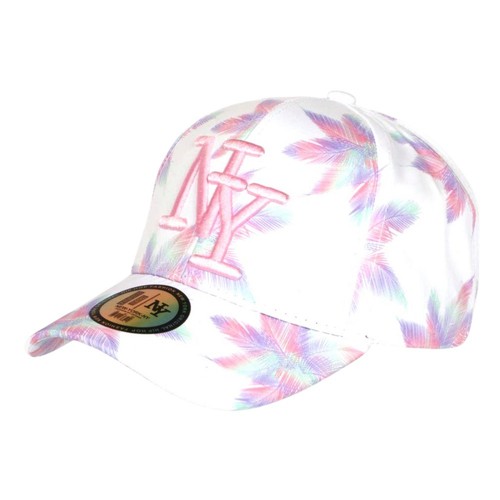 Casquette palmiers blanc - ny,