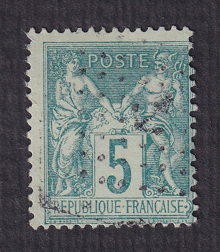 France yvert oblitéré - n°75,