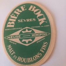 Ancienne étiquette bière