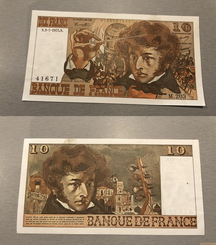 Francs berlioz type 1972 - 10,