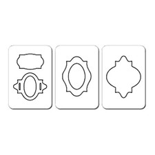 CUTTING DIES 3 MATRICES DE