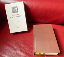 Pléiade René CHAR oeuvres