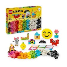 LEGO Classic 11042 La boîte créative du bonheur - Assortiment de briques de cons