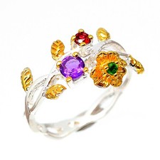 Argent sterling 925 améthyste