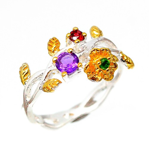 Argent sterling 925 améthyste