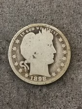 Cents barber quarter dollar - 25,