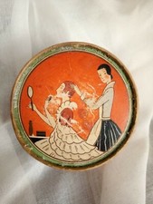 Boîte à poudre ancienne de