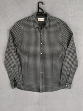 Chemise Carreaux Zadig & Voltaire M Gris Logo Brodé Manches Longues