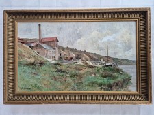 tableau Stanislas Lépine. Bords de Seine 1870?