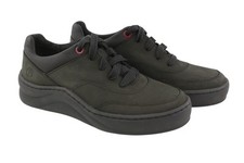 Timberland A25WA Femme Chaussures EU38.5 Cuir Noir Basse Lacé Amande Orteil