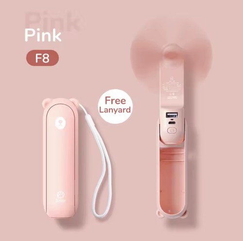 Mini ventilateur poche - mini, rose