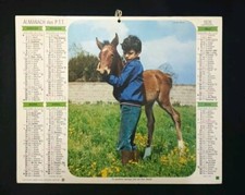 CALENDRIER ALMANACH DES POSTES ET TÉLÉGRAPHES 1976 DÉPARTEMENT HAUTE LOIRE