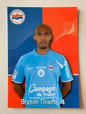 CARTE JOUEUR - STADE MALHERBE CAEN - SAISON 2008-2009 - BRAHIM THIAM