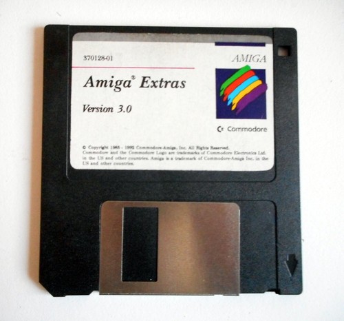 Disquette amiga extras - amiga, version