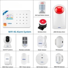 LOT New WIFI GSM Alarm System