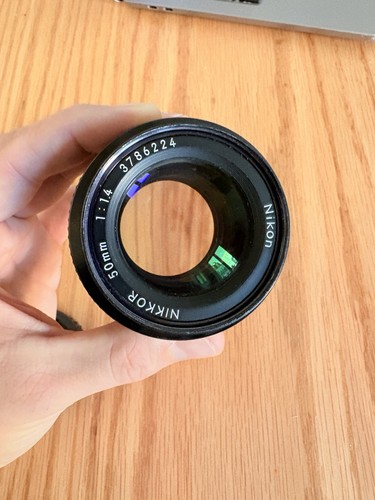 Objectif nikon nikkor 50mm - objectif,