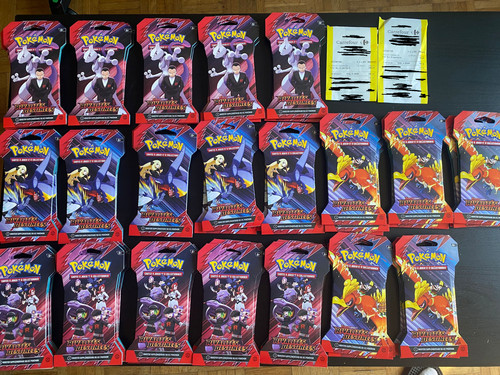 Lot boosters pokémon - lot,