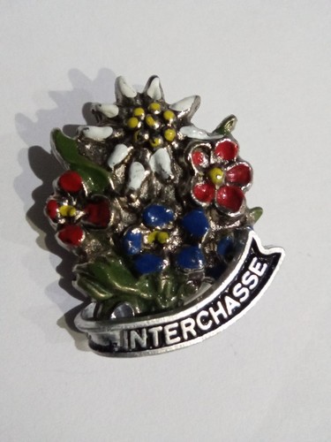 Broche vintage interchasse - broche,