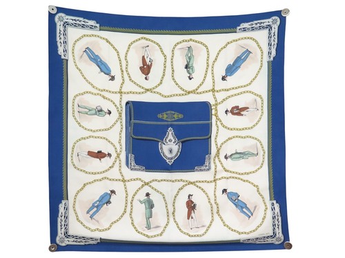 Vintage foulard hermes cnep - vintage,