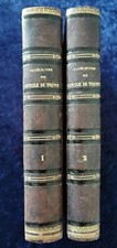 Catéchisme du Concile de Trente - Doney complet 2 vols 1842 livre religion
