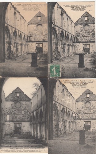 Lot old postcards - lot, 14-18