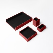 Set de Bureau Cuir Véritable