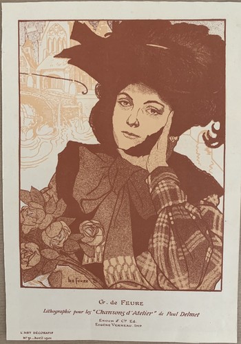 Feure georges lithographie - de,