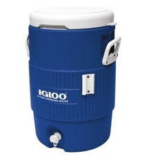 Glacière Américaine Igloo distributeur de boisson Seat Top 19 litres BLEU