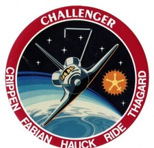 Autocollant juin 1983 mission