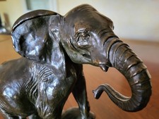 bronze signé BARYE .Éléphant.