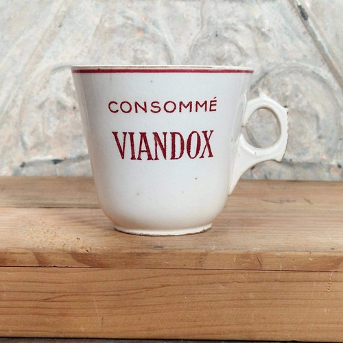 Tasse consommé viandox - tasse,