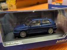 VOLKSWAGEN GOLF RALLY bleu Perle 1/43 VW Golf 2 MKII 1989