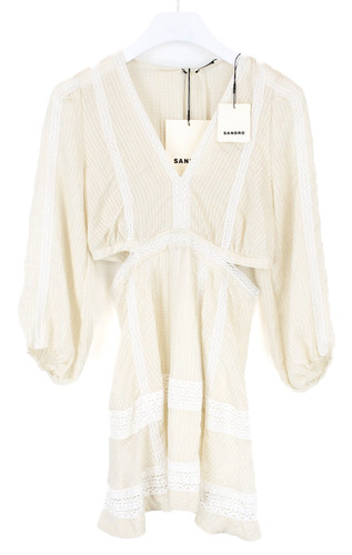 Sandro robe alaya femme eu38 - sandro,