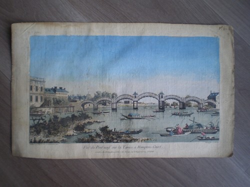 Gravure la tamise - 18°s,