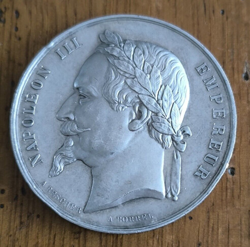 Médaille argent société - argent,