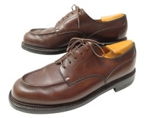 CHAUSSURES JM WESTON GOLF DERBY 641 7D 41 CUIR MARRON + EMBAUCHOIRS SHOES 995€