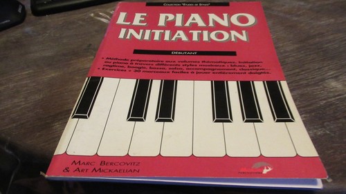 Livre piano initiation - livre,