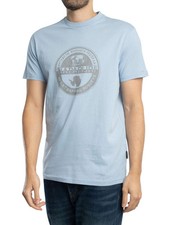 Napapijri Pour des hommes Bollo T-shirt graphique, Bleu