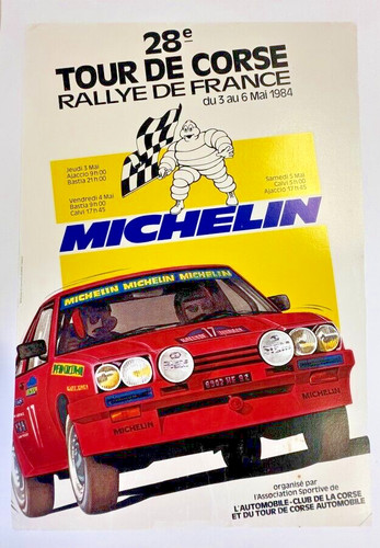 Affiche tour de corse - affiche, 28