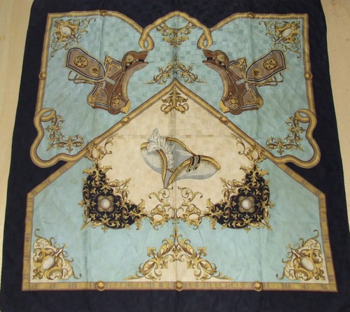Foulard 100 pure soie - soie, vintage