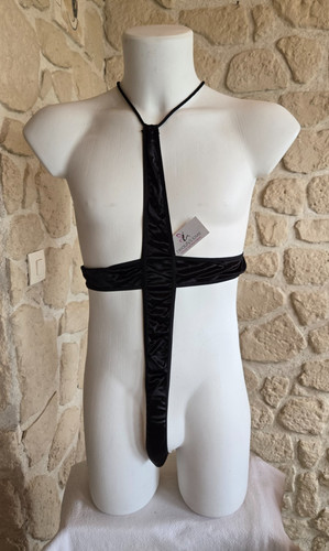 Body string noir pour - , homme