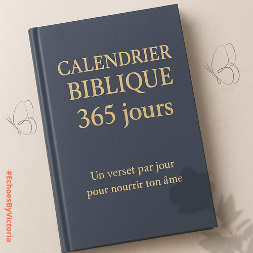 Calendrier biblique 365 jours - biblique,