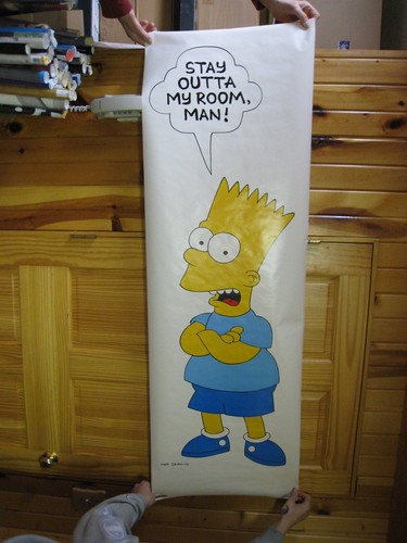 Affiche bart simpson reste - bart,