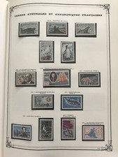 TERRES AUSTRALES ANTARCTIQUES TAAF : COLLECTION TIMBRES NEUFS xx LUXE 1948- 1989